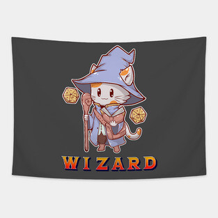 Wizard Cat - Paw Tapestry