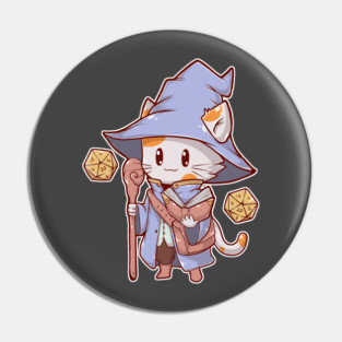 Wizard Cat Pin
