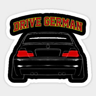 Drive German Sticker