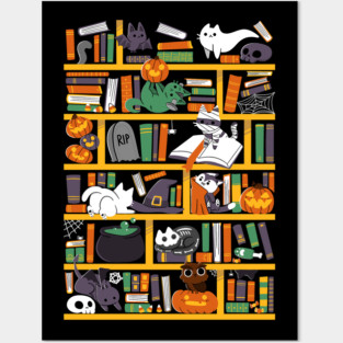 Halloween Library Posters and Art