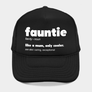 Fauntie Definition T-shirt for Women Funny Aunt and Aunts Hat