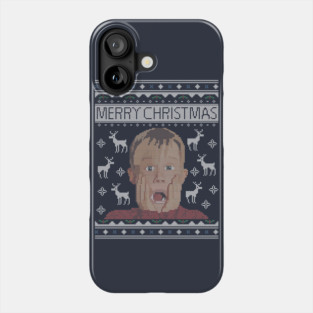 Home Alone Kevin Christmas Knit Phone Case