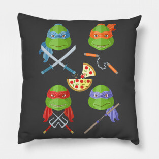 Teenage Mutant Ninja Turtles Pillow