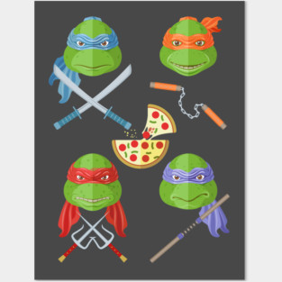 Teenage Mutant Ninja Turtles Posters and Art