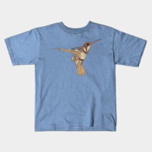 Steampunk Hummingbird Kids T-Shirt