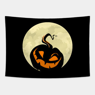 Jackie-O-Lantern! Tapestry