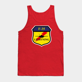 F-35 Lightning Tank Top