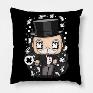 Monopoly Pop Art Pillow