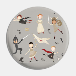 Heroes of History Pin