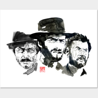 the good the bad the ugly 02 Posters and Art