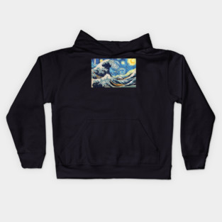 The Great Wave Kids Hoodie