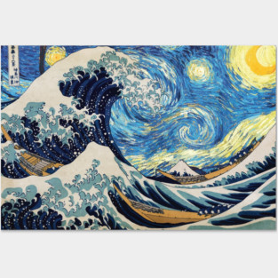 The Great Wave Posters and Art
