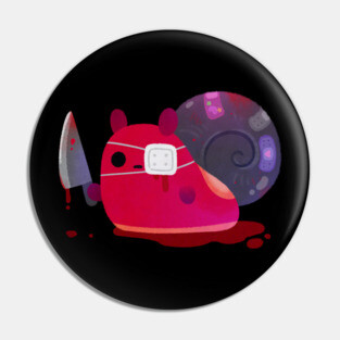 super cute snail Pin