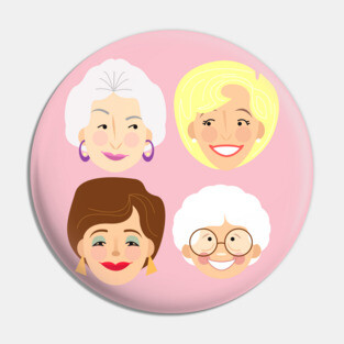 The Golden Girls Pin