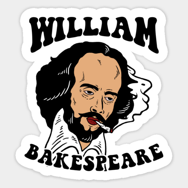 William Bakespeare Magnet by dumbshirts