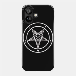 Sigil of Baphomet - Satanic Pentagram Phone Case