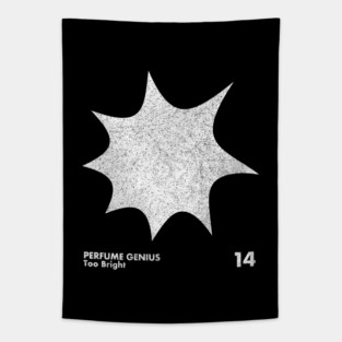 Perfume Gunius / Minimalist Artwork Tribute Design Tapestry