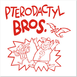Gravity Falls - Pterodactyl Bros Posters and Art