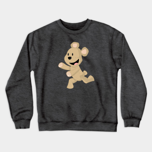 TEDDY BEAR Crewneck Sweatshirt by droidmonkey