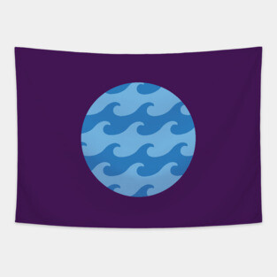 Waves Tapestry