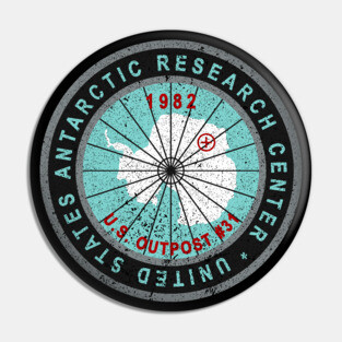 Outpost 31 Patch/The Thing (vintage/distressed) Pin