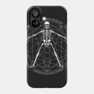 You Are Your Own Master on Black Phone Case