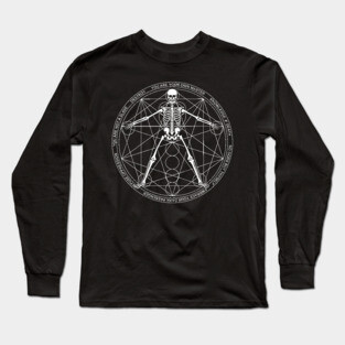 You Are Your Own Master on Black Long Sleeve T-Shirt
