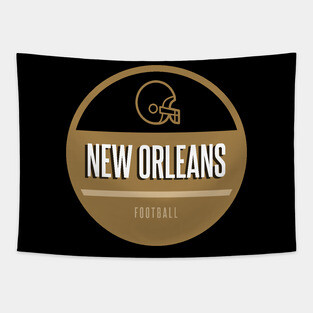 New orleans retro football Tapestry