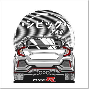 Civic Type R FK8 Posters and Art