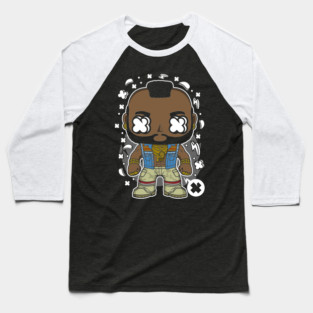 Mr T Pop Art Baseball T-Shirt