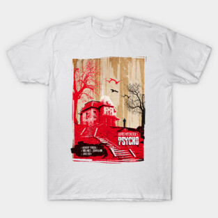 Psycho art movie inspired T-Shirt