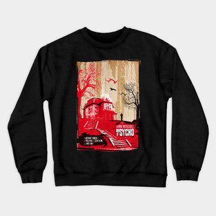 Psycho art movie inspired Crewneck Sweatshirt