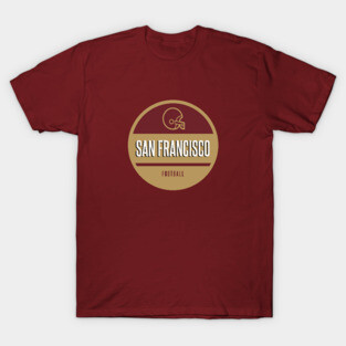 san francisco retro football T-Shirt