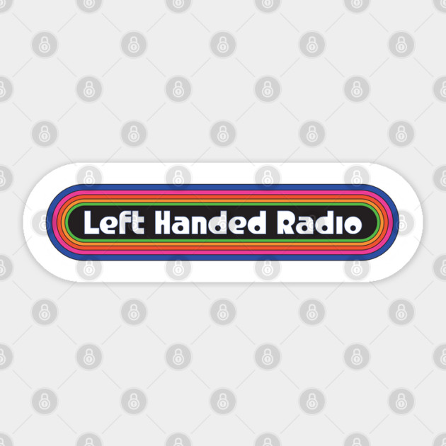 Rainbow Vibes Sticker by Left Handed Radio