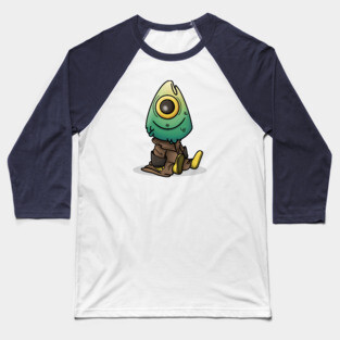 Little Fish Head Baseball T-Shirt