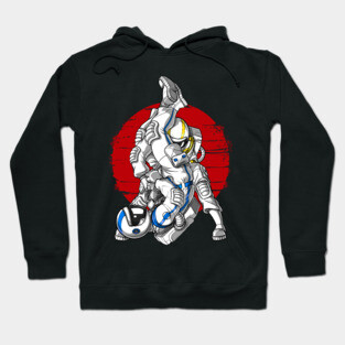 Astronaut Jiu-Jitsu Fighters Hoodie