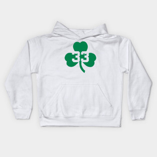 larry bird 33 Kids Hoodie