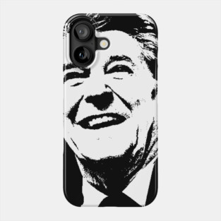 Ronald Reagan Portrait Phone Case