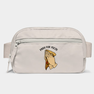 Pray for Pizza, Funny Pizza Lover Bag