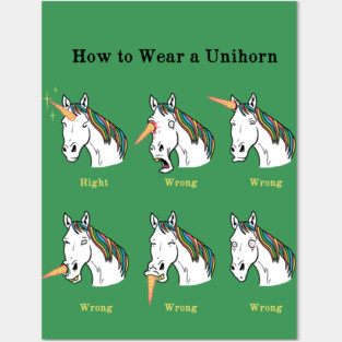 Unihorn 101 Posters and Art