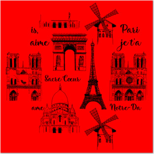 France Posters and Art