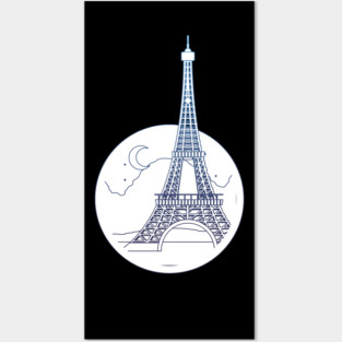 Eiffel Tower Posters and Art