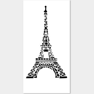 Eiffel Tower Posters and Art