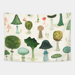 Mushroom Tapestry