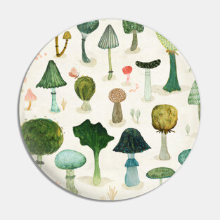 Mushroom Pin