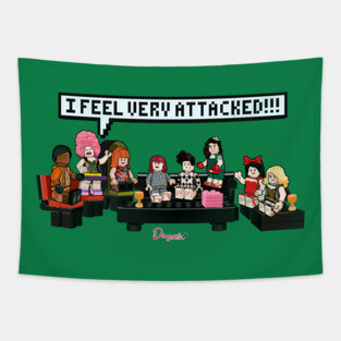 Drag race Untucked by Laganja Tapestry