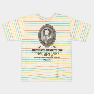 Society of Obstinate Headstrong Girls Kids T-Shirt