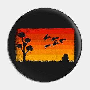 Duck Hunt Lake Pin