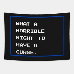 What a Horrible Night Tapestry