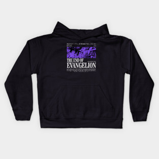 The End of evangelion Kids Hoodie